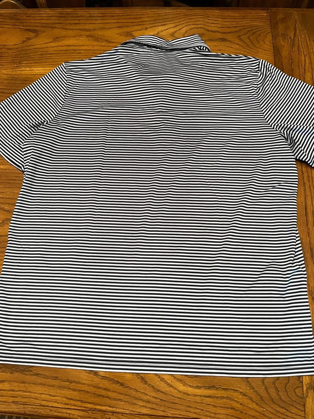 RLX Ralph Lauren Blue Vertical Stripe Polo Shirt, size XXL